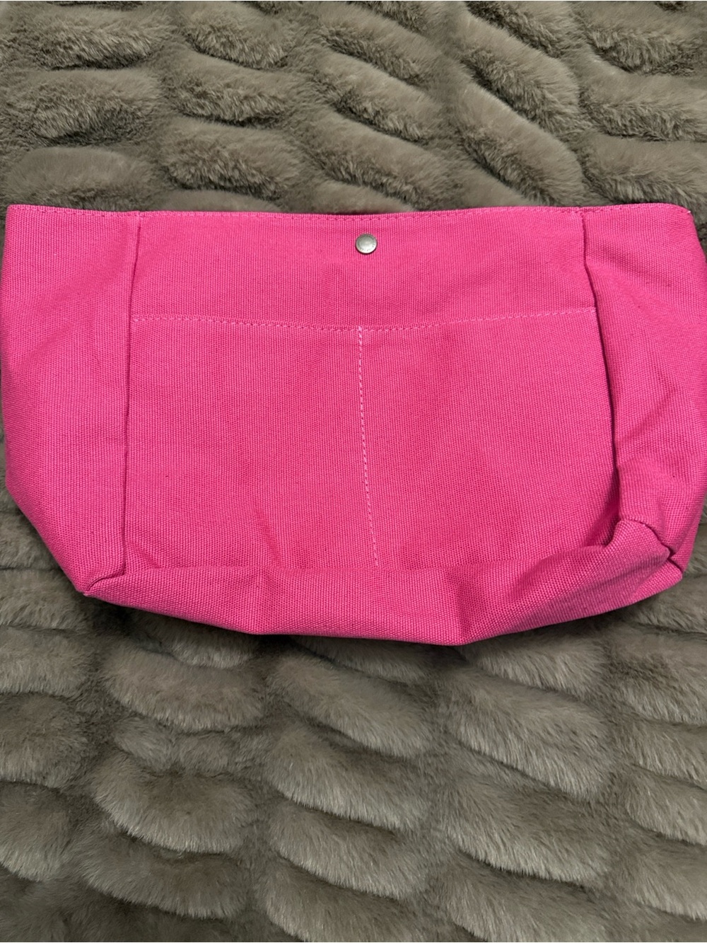 Portland Leather Large Dragon Fruit Canvas Pouch Organizer - Picture 2 of 4